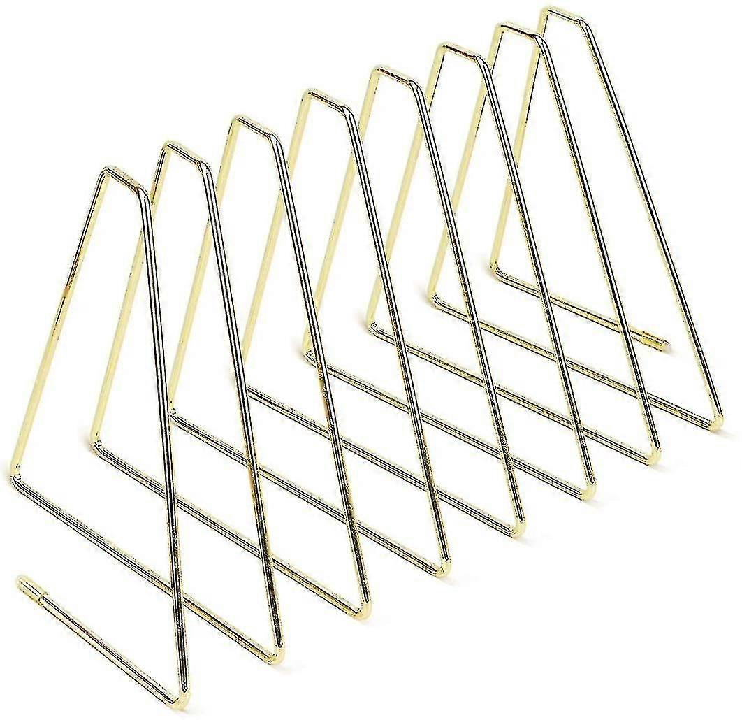 Traingle Shape Metal Bookends