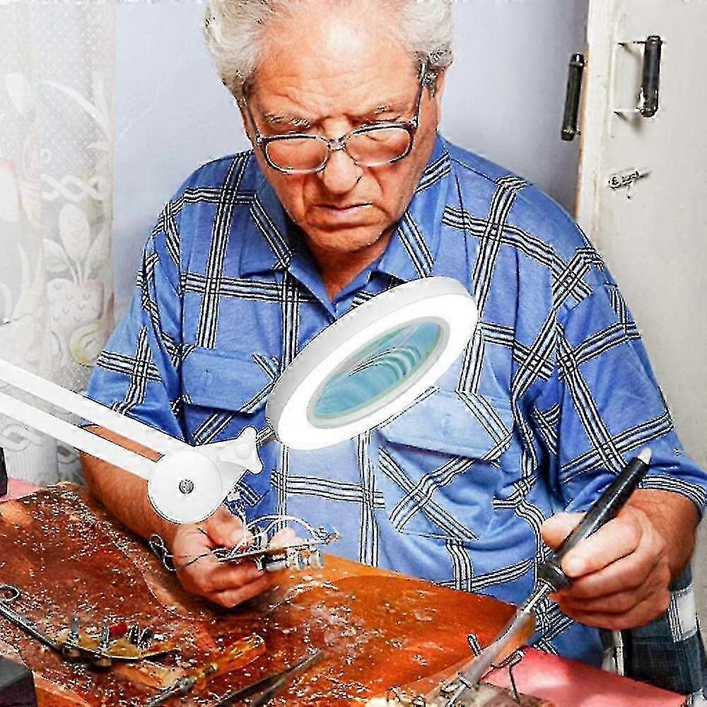 Led lupa, 5 dioptrická lupa se světlem