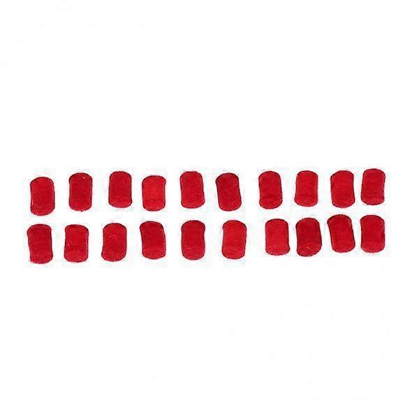 3x20pcs μέρη επισκευής πιλημάτων προφυλακτήρων σαξοφώνων για το άλτο τενόρο σοπράνο σαξόφωνο κόκκινο