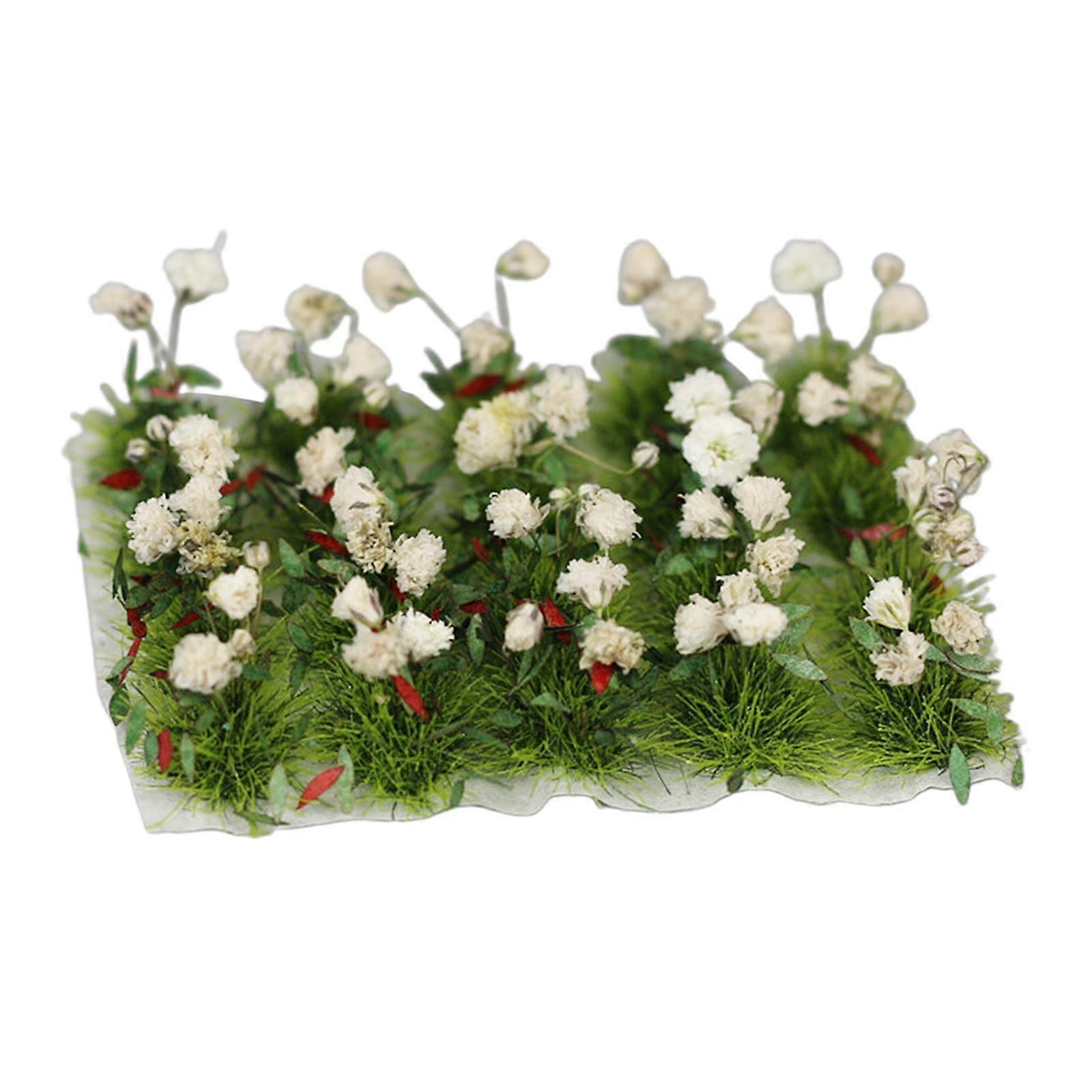 DIY Flower Cluster Model Railroad Architecture Grass Layout Gardenia