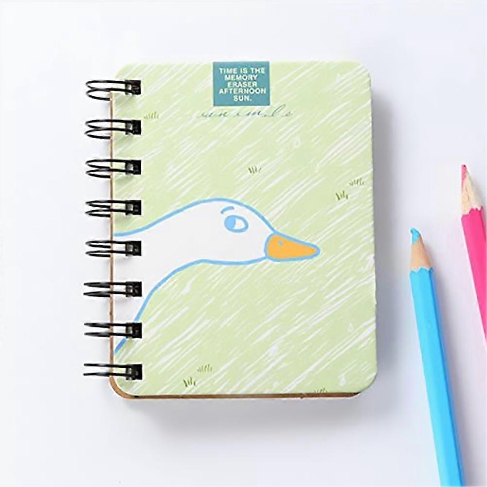 Portable Cartoon Notebook Write Notes Stationery Students Children Goose