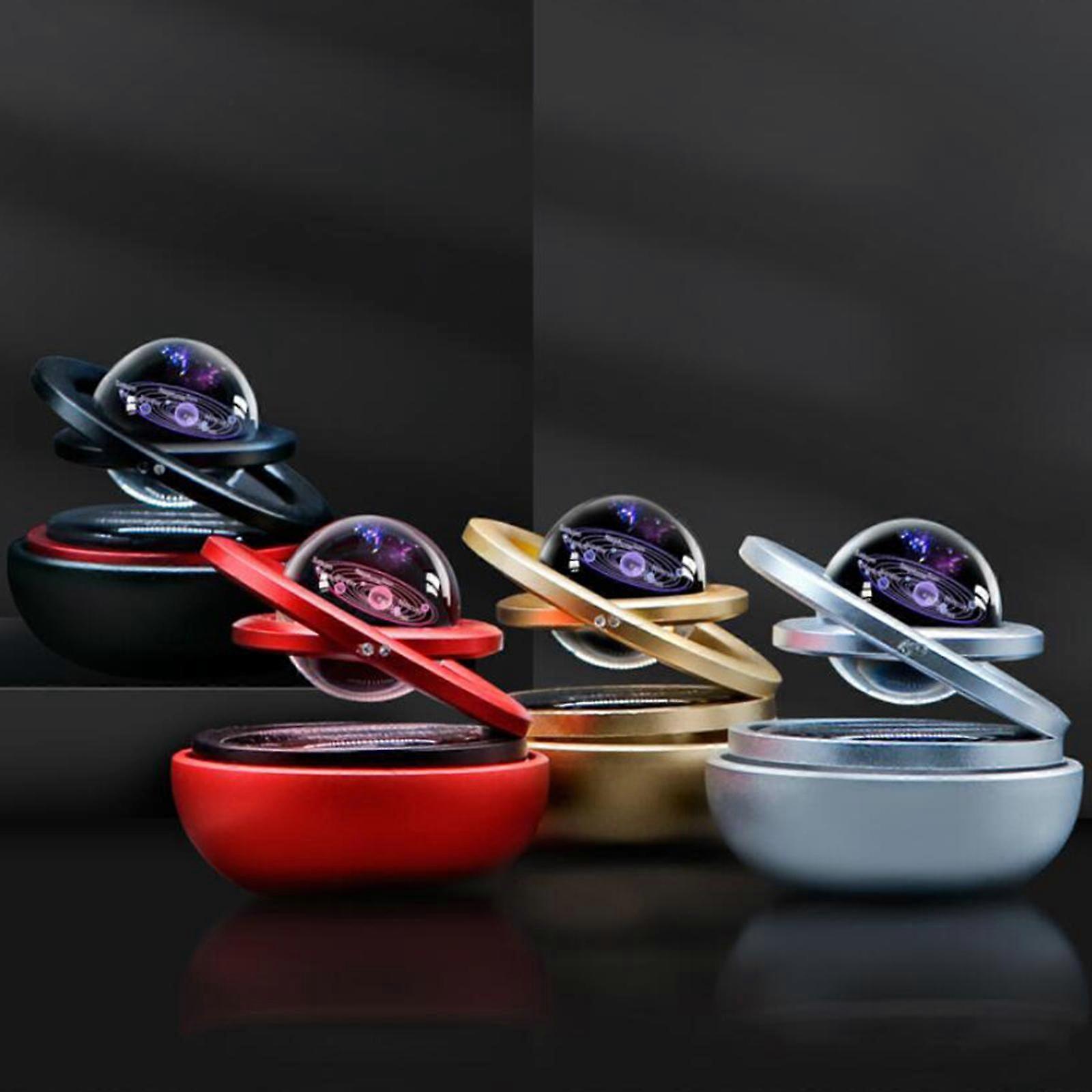 2x Car  Rotating Floating Globe Ornament Home Office Gift