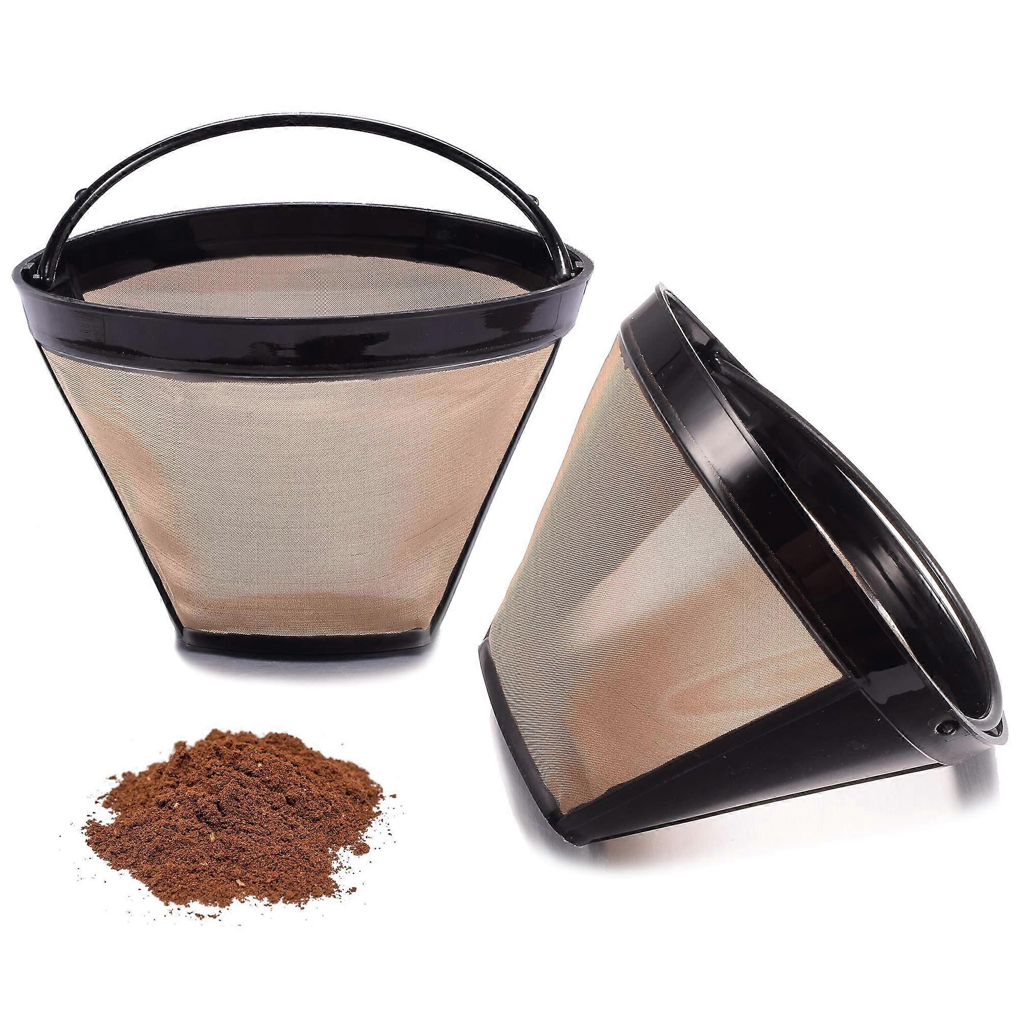 Reusable Coffee Filter for Coffee Maker, 4 cone Coffee Maker Filter #4 for Ninja Dual Brew Coffee Maker Filter Ninja Coffee Bar Brewer Ninja Coffee Ac