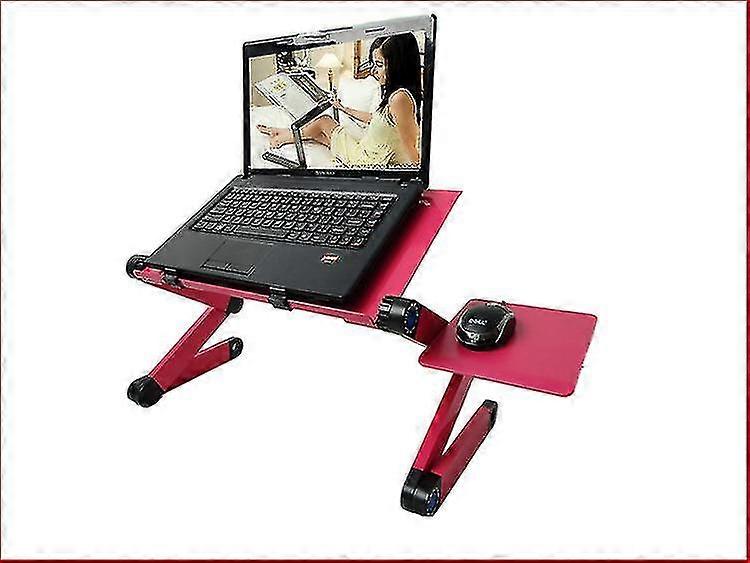 Foldable Laptop Stand Table Desk Notebook Stand Heat-vent Laptop Holder With Mouse Pad