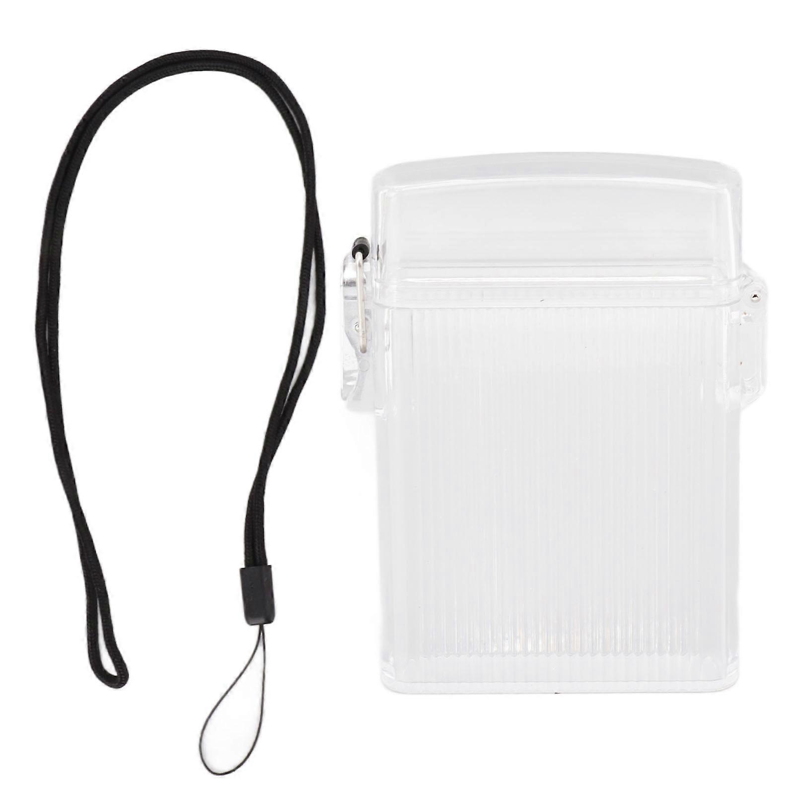 Cigarette Case Waterproof Plastic Cigar Holder Box Large Capacity for Carrying Storage