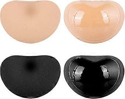 2 Pairs Bra Pads, Adhesive Push-up Bra Inserts for Bikini Sports
