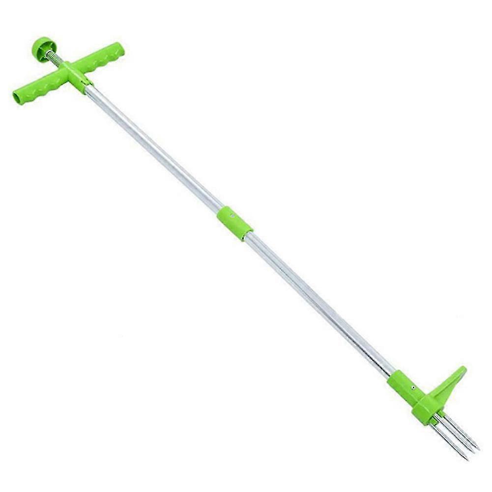 Vertical Weeding Hand Tool Long- D Garden Weeder With 3 Claws