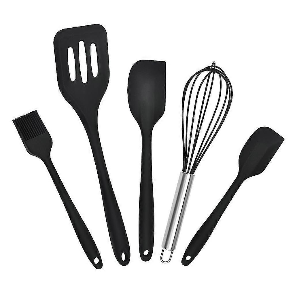 Silicone Kitchen Utensils Sets For Cooking And Baking 5 Pieces Cooking Utensils
