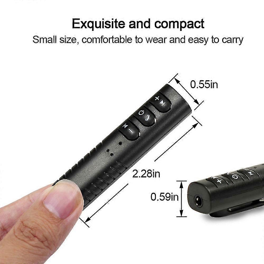 Receiver, Bluetooth Adapter/portable Wireless Audio Car Kit Speakers
