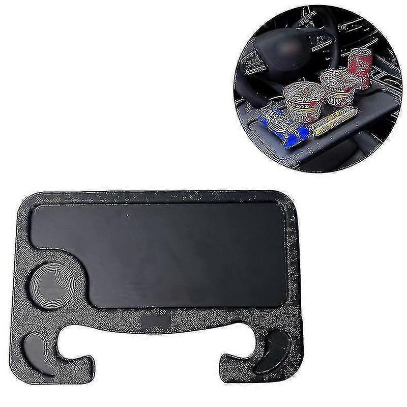 Car Steering Wheel Tray Multi-functional Dining Table Beverage Rack In The Car Computer Writing Table Car Tray