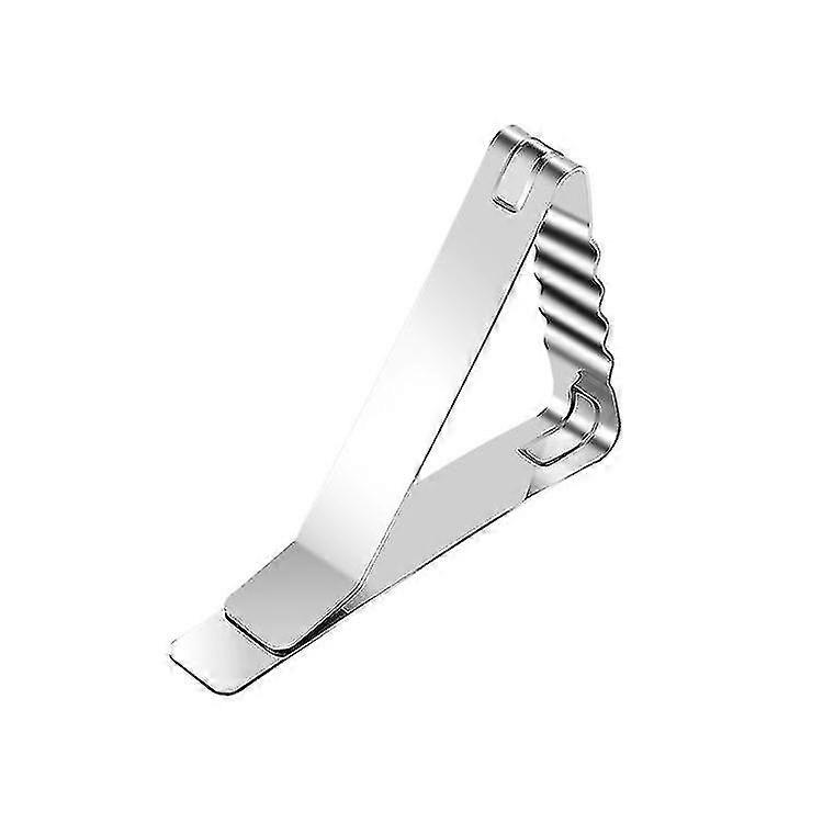 12pcs Pack Of Silver Table Cloth Clips With Adjustable Clamp High Quality Metal Parties Home Use