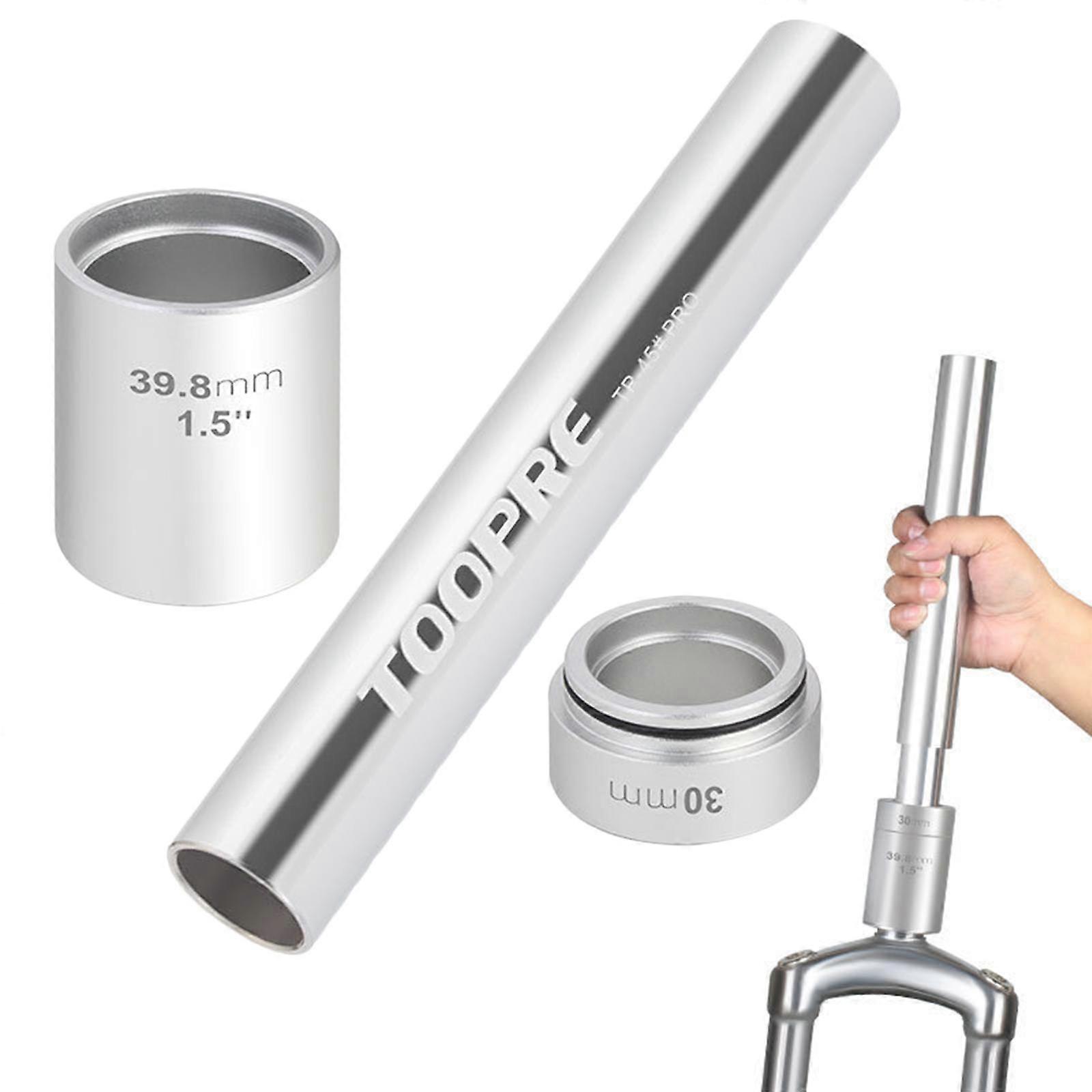 Bike Fork Install Tool Bicycle Crown Race Headset Driver 1.25'' 1-1/2'' 28.6mm Front Fork Installation Repair Setter Installing Bushing