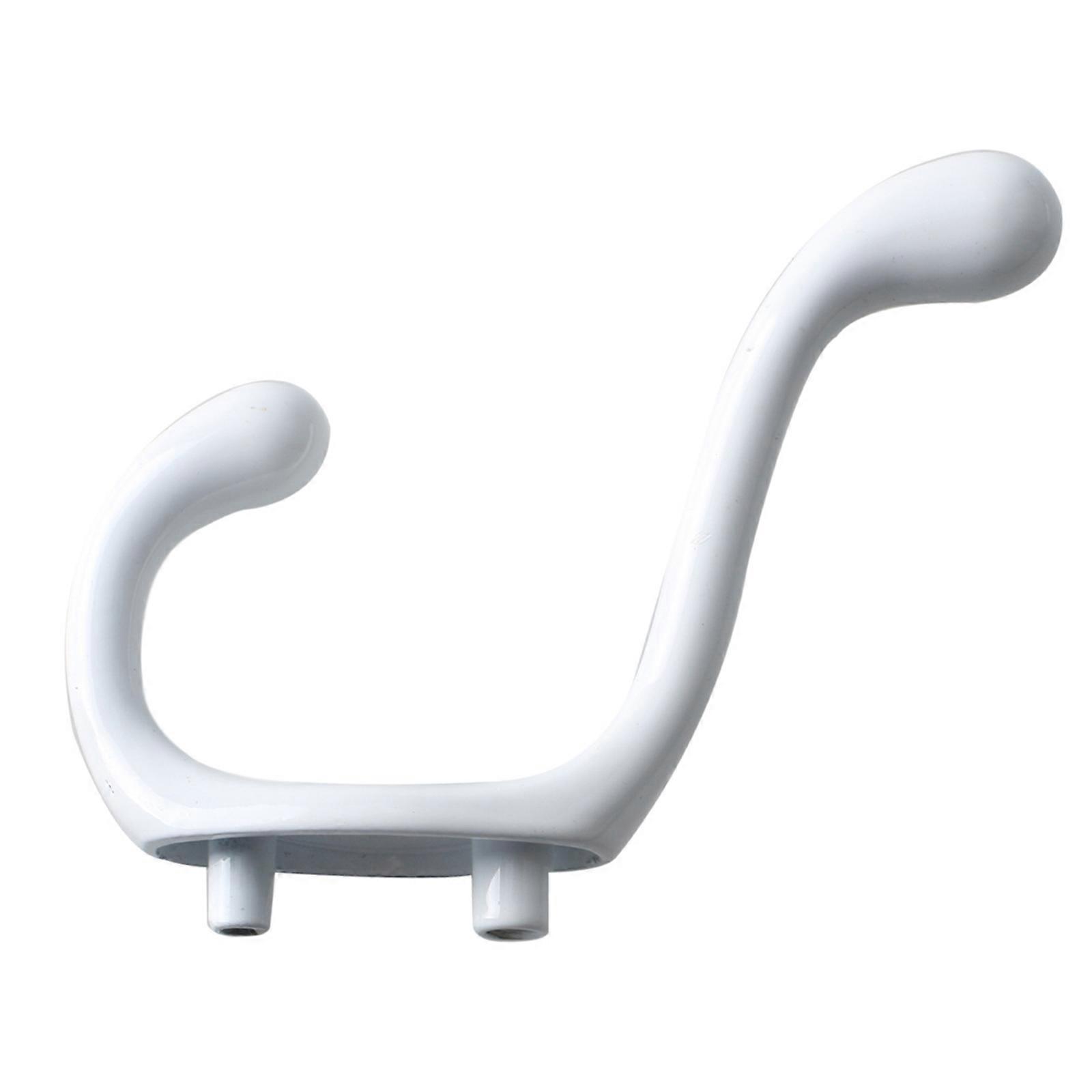 Wall Mounted Clothes Hook Zinc Alloy Hidden Double Hooks Hanger Rack