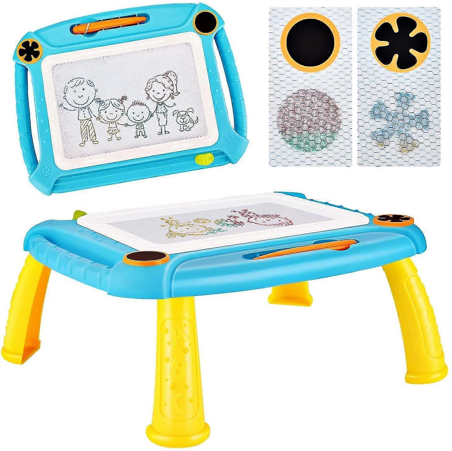 Children's Magic Slate Colorful To Multicolored Magnetic Drawing Board Large Size Erasable Drawing Board Magnet For Babies Creative Leisure Educationa