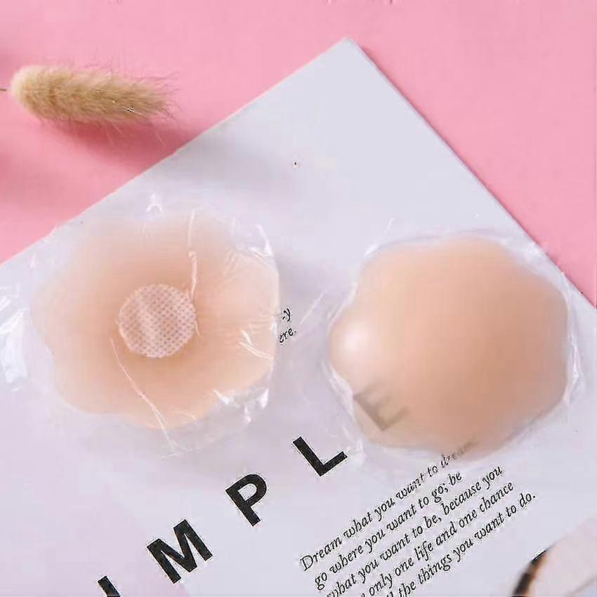 3 Ps Of Reusable Silic Nipple Stickers For Ladies