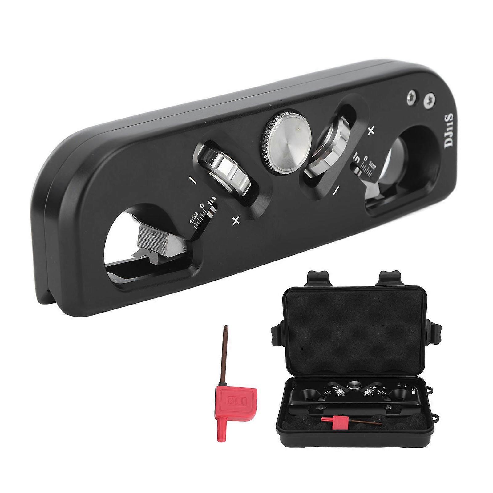 Chamfer Plane Double Edge Angler Quick Edge Trimming Corner Flattening Tool for Woodworking