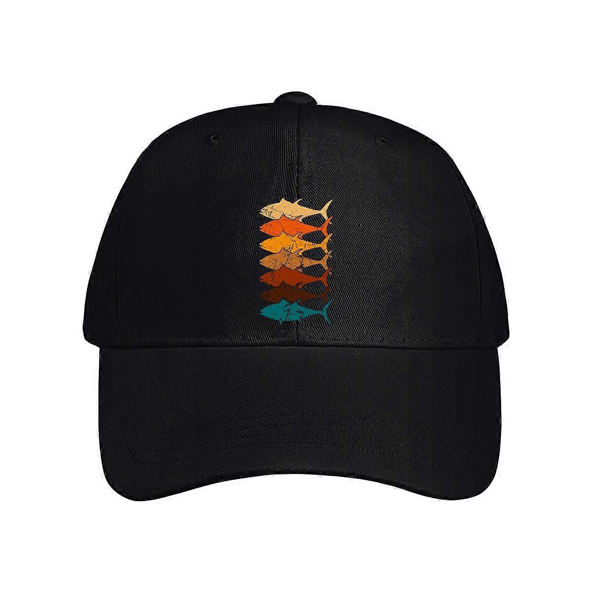 Tunfisk Retro Vintage Baseball Caps