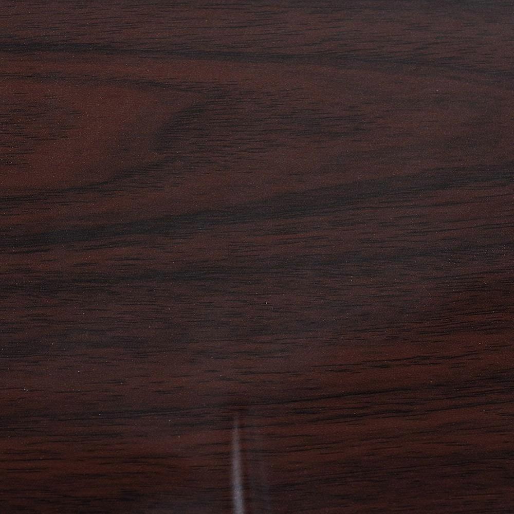 Self-Adhesive Wood Grain Contact Paper Wall Stickers for Shelf Liner Dresser Drawer Locker Black 410x0.3mm about 3m/roll