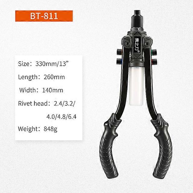 Riveter Gun z nitem Nut Blind Rivet Guns Zestawy do nitowania ręcznego Strona główna DIY Nails Gun