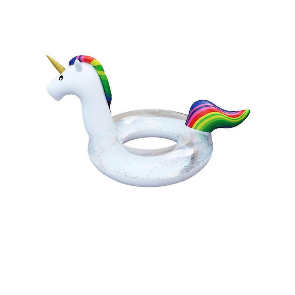 Ride On Unicorn Swimming Ring Inflatable Pool Float for Adults
