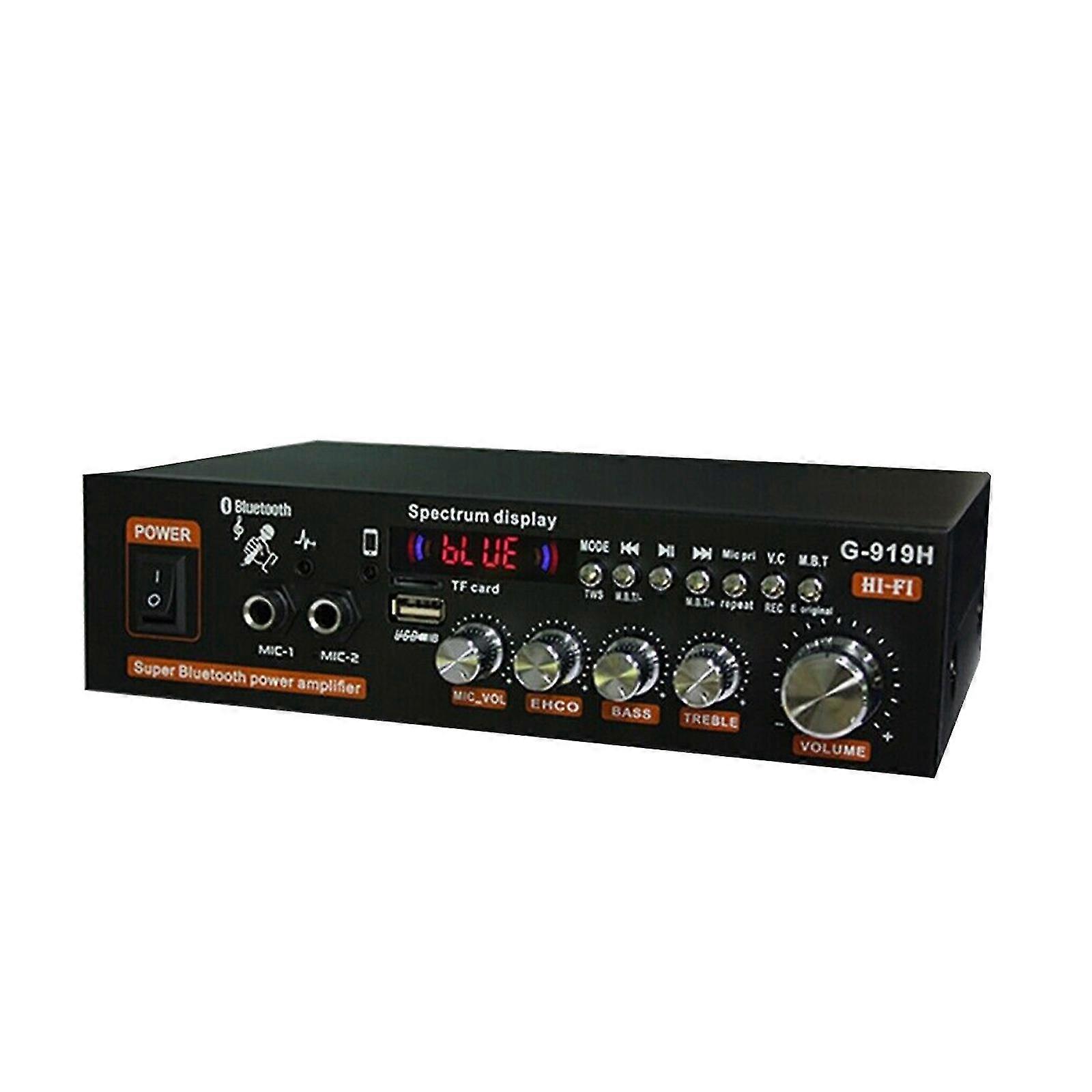 1000w Home Power Amplifiers Audio Bluetooth Amplificador Subwoofer Speaker Mo