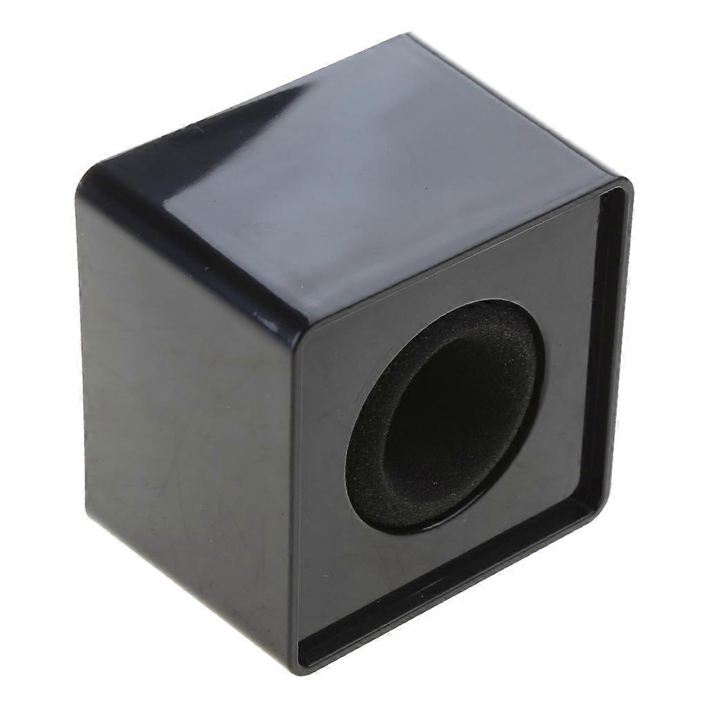 Microphone Logos Flag Mic Station Cube Square Interview Box ABS Props TV Logos Flags Portable Shaped Holder