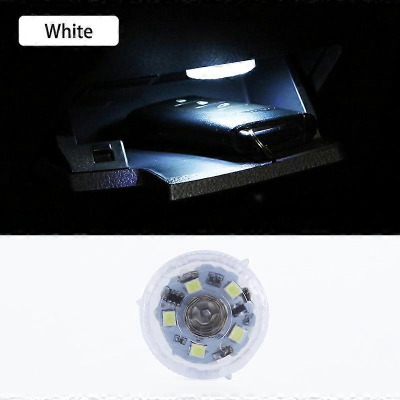 Wireless Mini Led Touch Switch Light Portable Car Night Reading Lamp Interior Ambient Lamp 3 Color Touching Night Lights