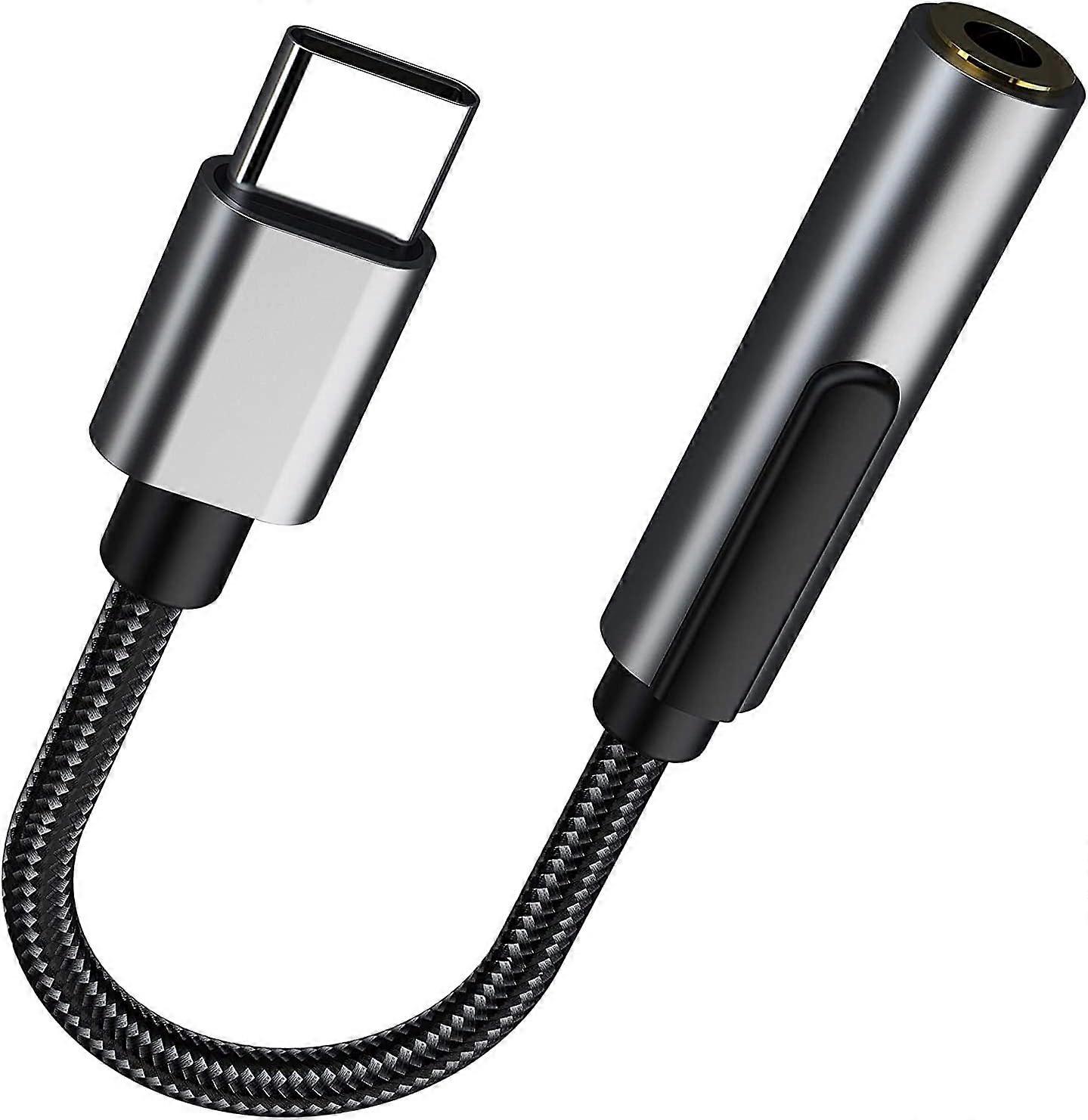 USB C to 3.5mm Jack Adapter,USB C to 3.5mm Headphone Jack,Usb c Headphones Adapter with Hi-Fi Quality Audio