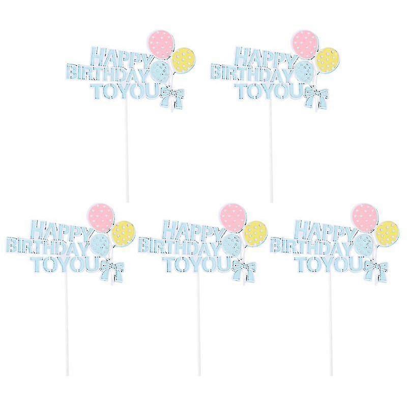 5pcs Birthday Topper Decor