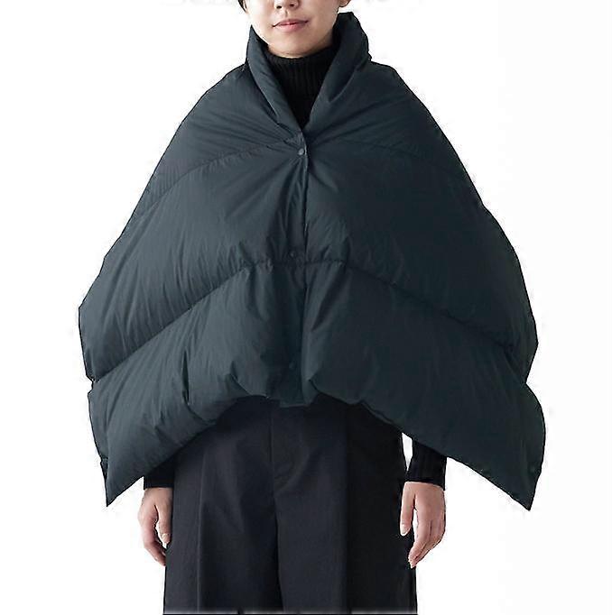Women's Puffer Down Coat Cloak-Type Jacket