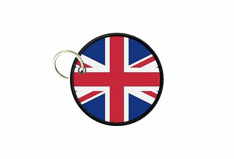 Keychain keys flag uk English united kingdom union jack printed