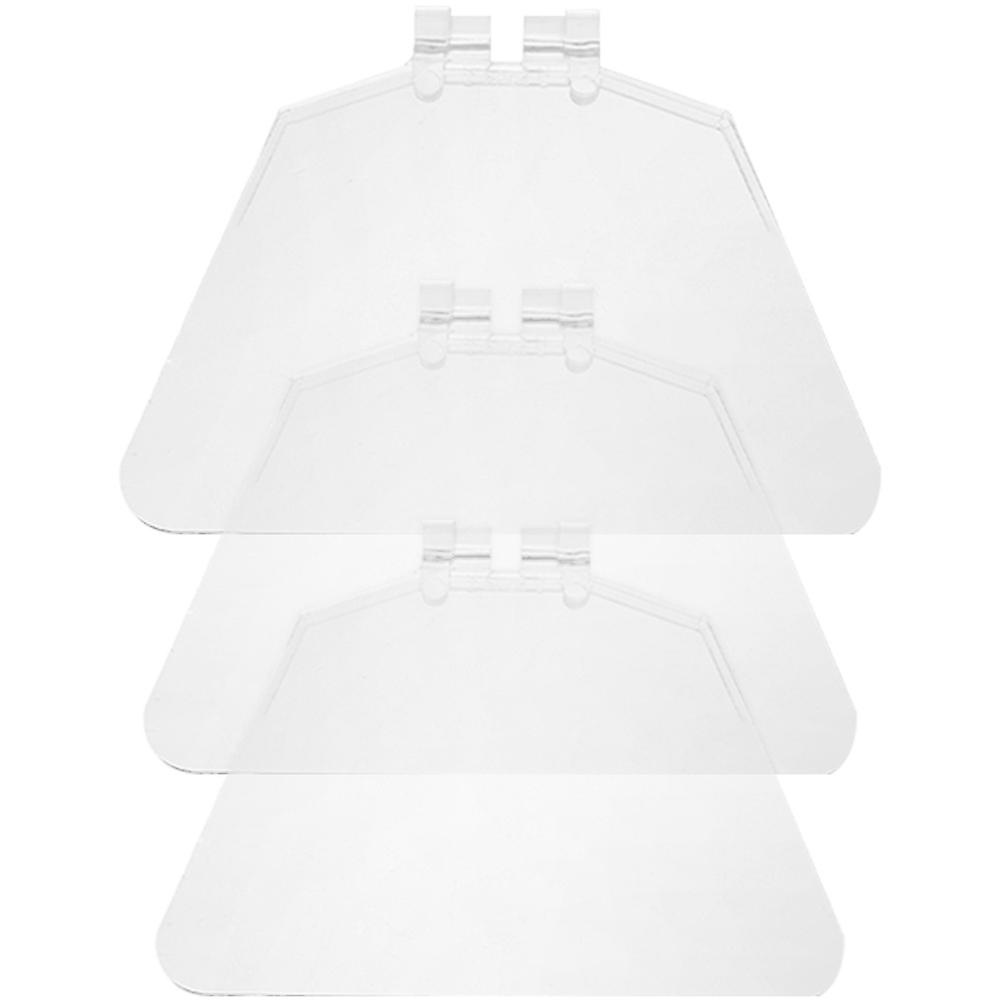 3 pcs Bench Grinder Eye Shield Plastic Grinder Eye Guards Clear Grinder Eye Shield