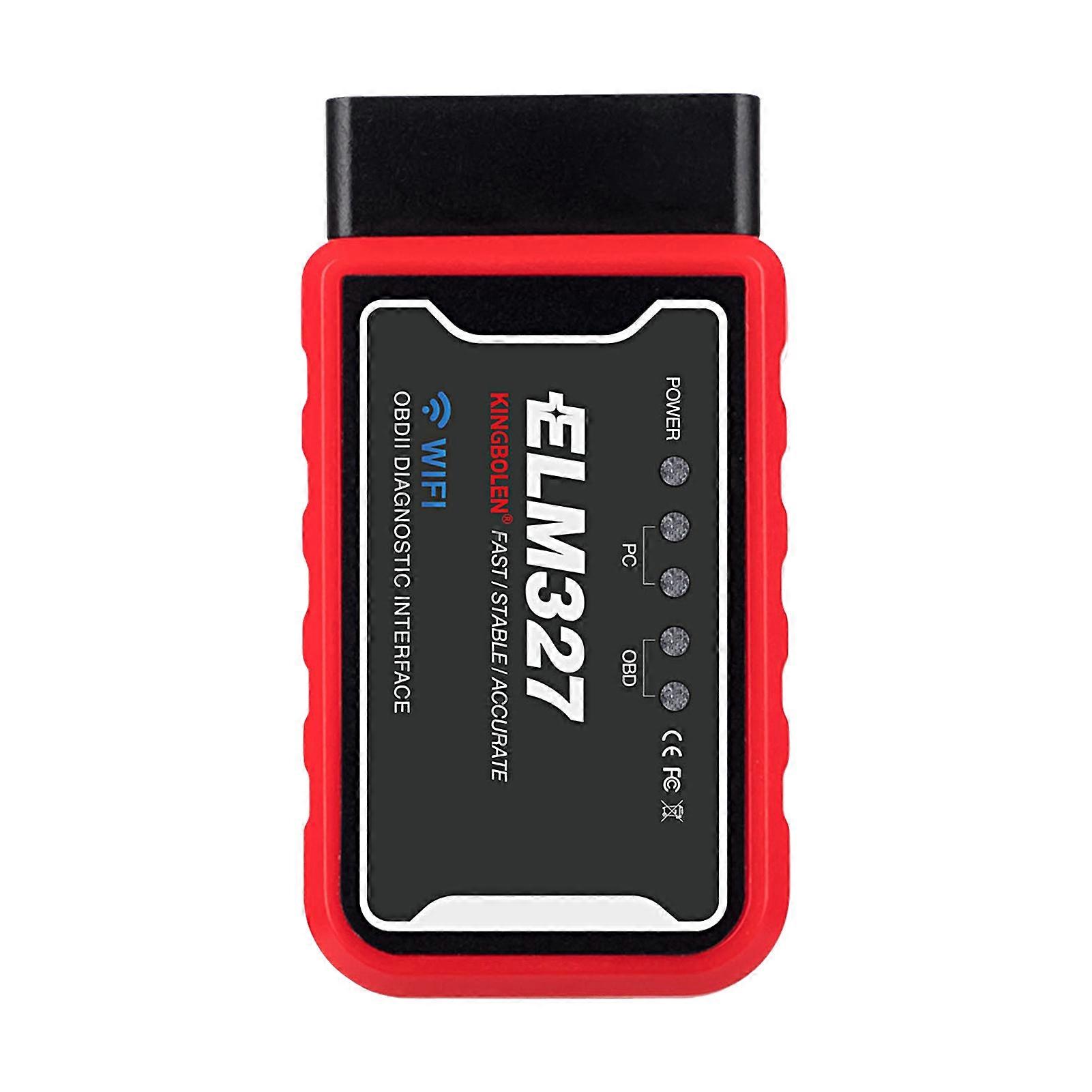 OBD2 Diagnosescanner ELM327 PIC25K80 Chip Check Engine Wireless WiFi OBD2 Code Reader für Motorrad für Android für IOS mengxi