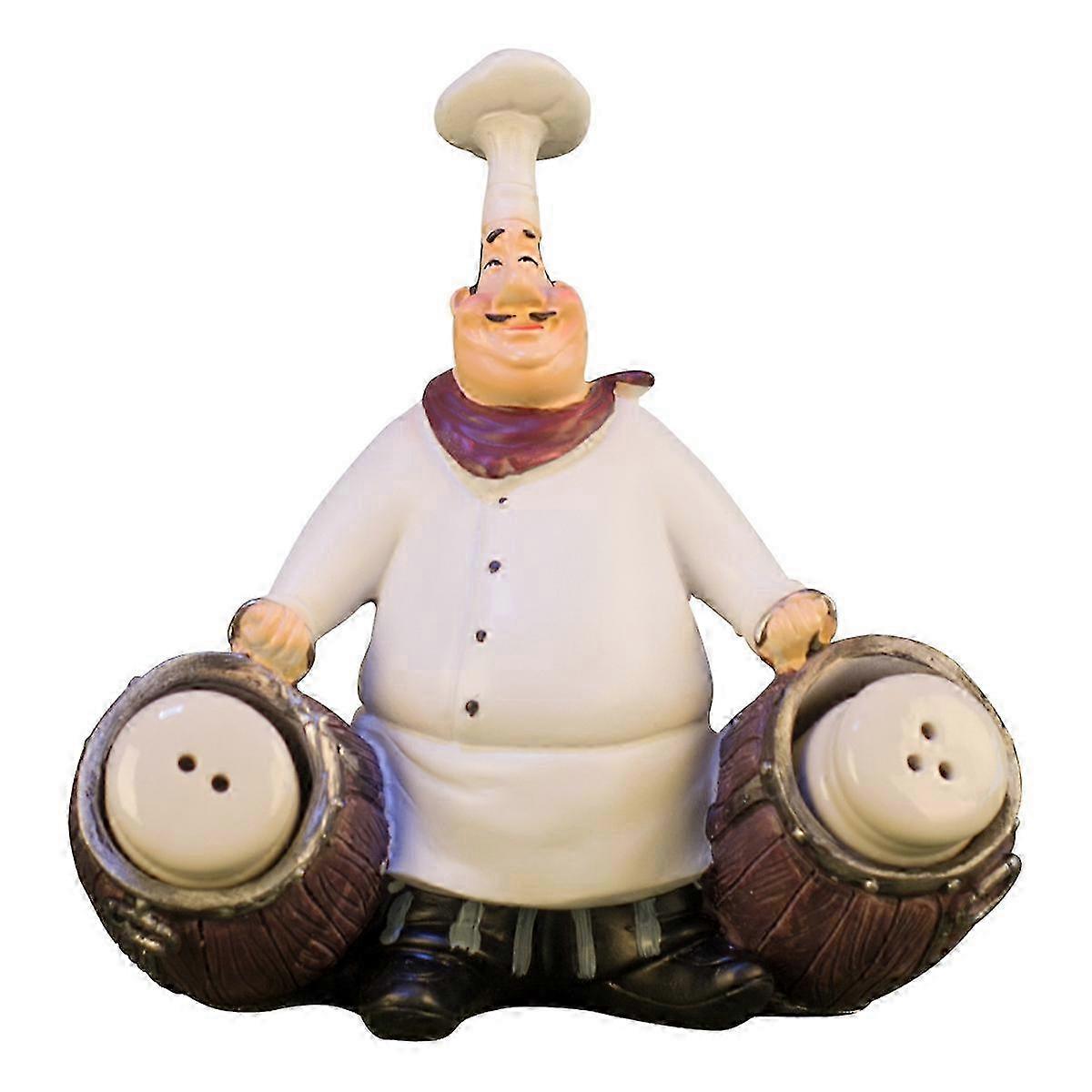 Smiling Chef with Toothpick Holder Figure Toy