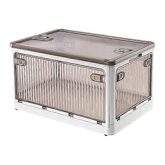 Durable Storage Box with Handle Closets Lockers Folding Organizer