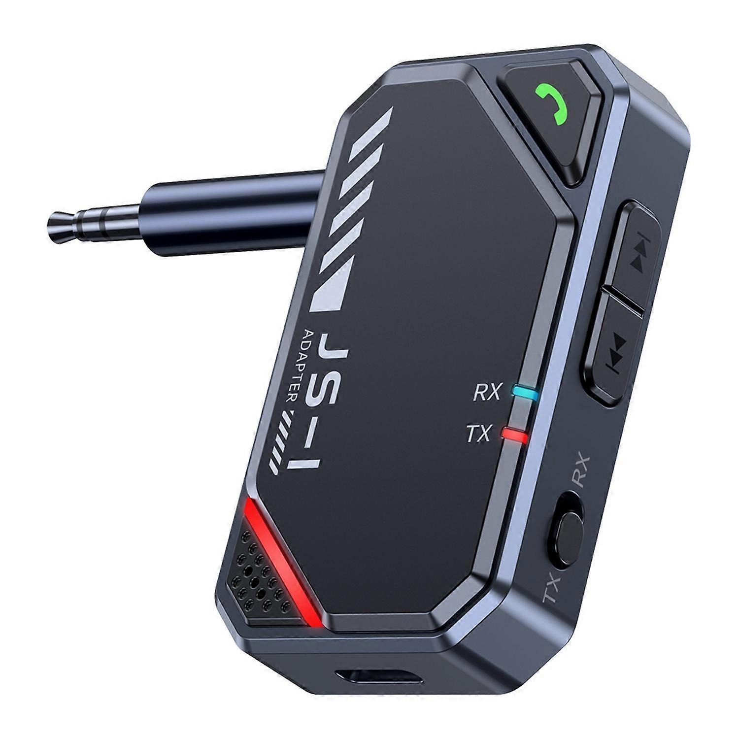 Bluetooth-compatible Audio Adapter Dual Connection Low Latency Stable Connection Wide Compatibility