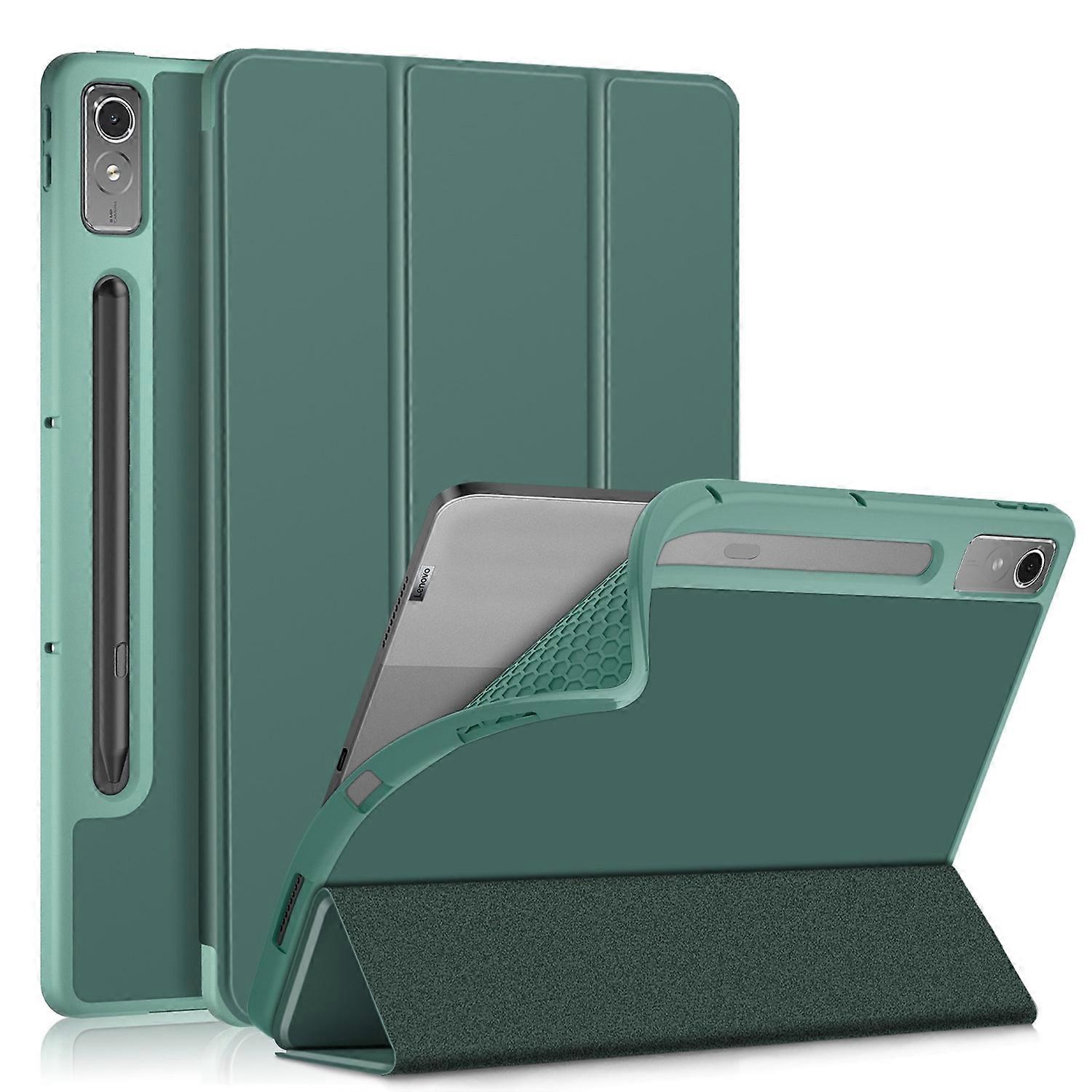 3-fache TPU Smart Leder Tablet Hülle für Lenovo Tab P12 12.7 /P12 Pro 2nd Gen