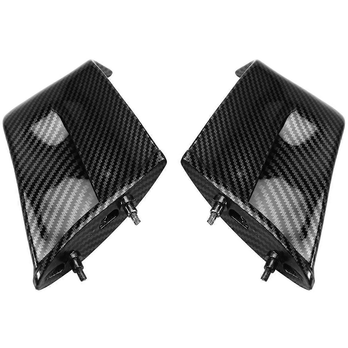 Motorcycle Winglets Side Panels Fixed Wing Aerodynamics Fairing for Panigale V4 V4S V4R 2022 2023,A