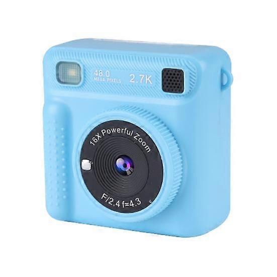Portable Instant Print Camera with Color Pens Safe Thermal Printing Technology DIY