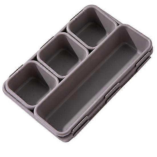 8 Pcs/Set Drawer Storage Boxes Classification Set Storage Organizer Case 3-Size Makeup Storage Bins
