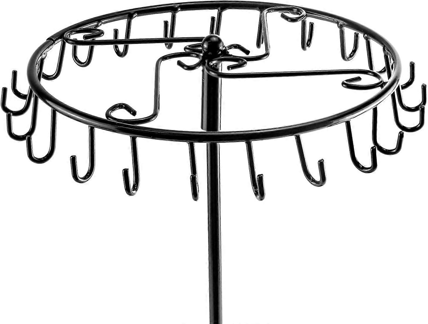 Spinning Jewelry Tree Display Stand for Organizing Accessories Rotating Jewelry Tree Organizer Desktop Display Stand