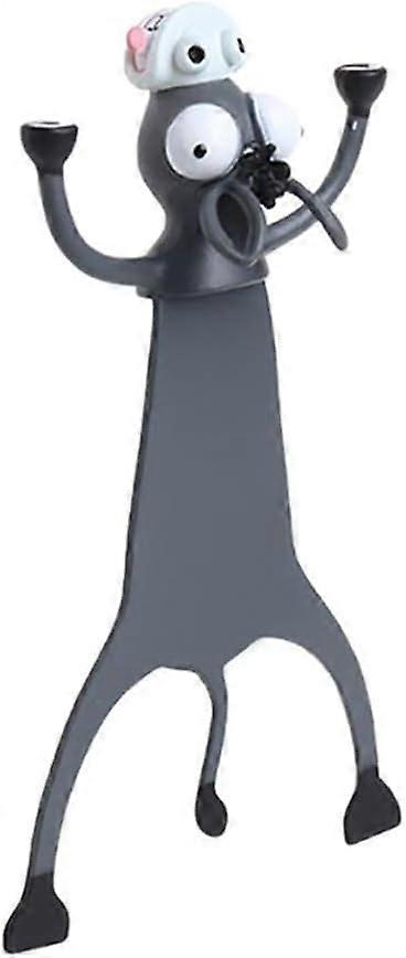 学生のための3Dステレオ漫画の動物のブックマーク、素晴らしい贈り物(ロバ)