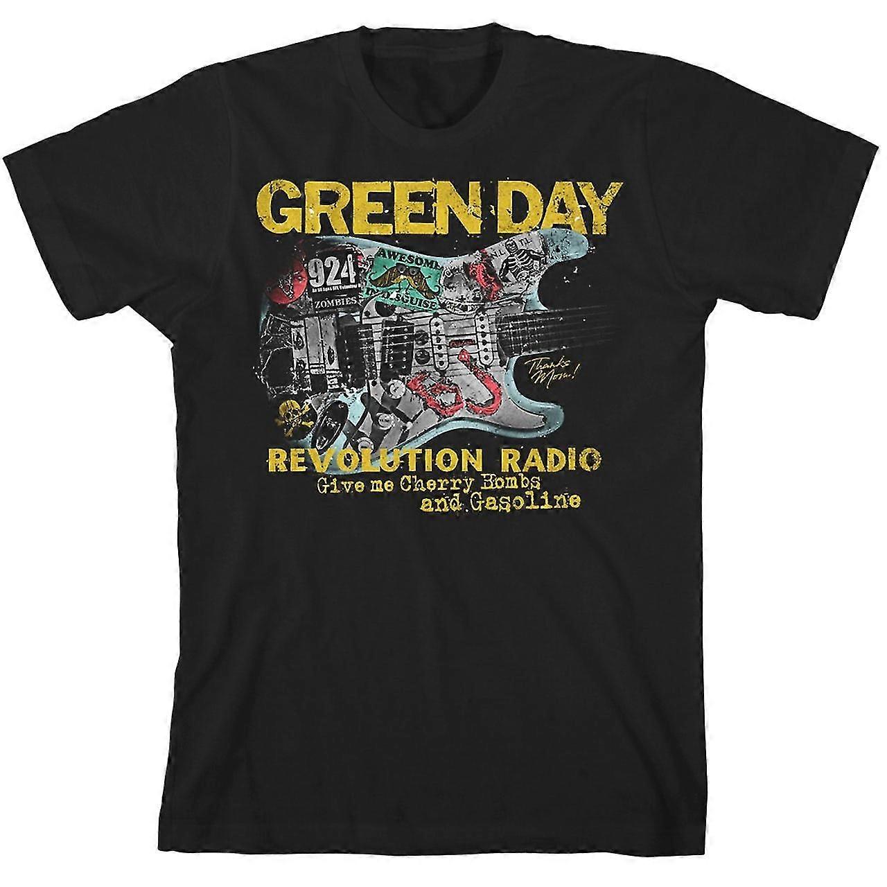 Green Day gitar T-skjorte