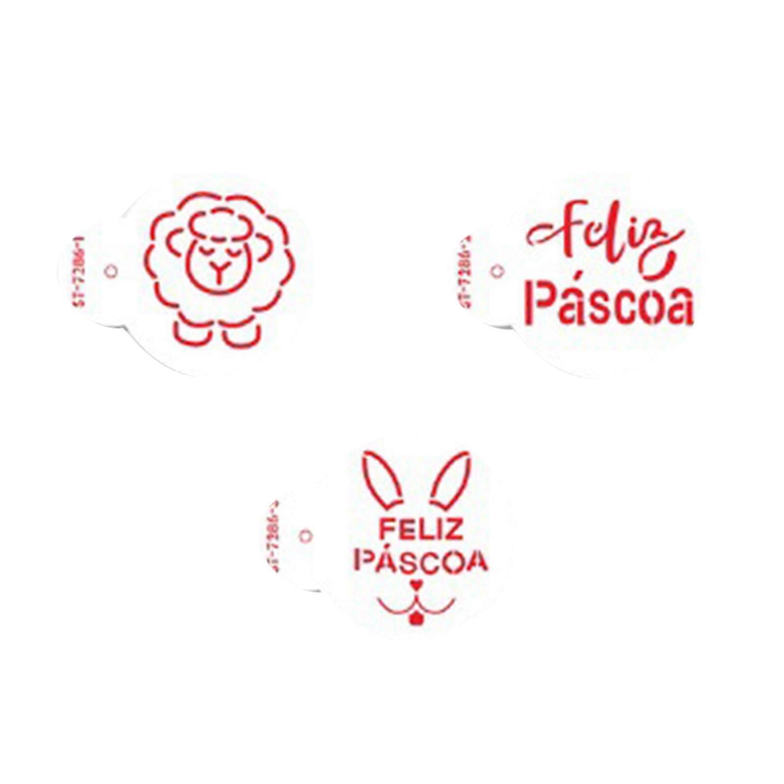 Halloween-Easter-Rabbit Stencils Template Rabbit Stencil Easter-Rabbit Pattern Templates Reusable Plastic Stencils Sign