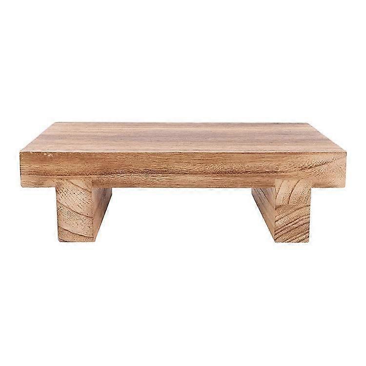 Wooden Step Stool for Kitchen, Bathroom, Wardrobe, and Elderly Support