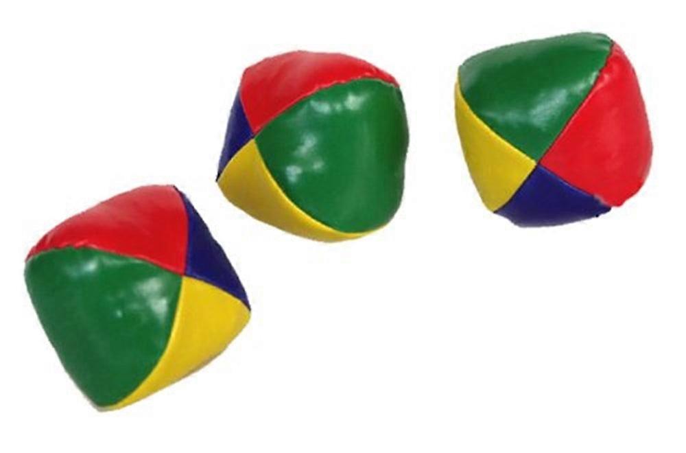 Set Of 3 Colourful Juggling Balls Great For Circus Skills