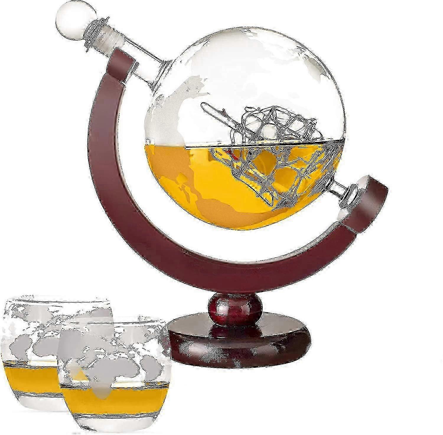 Whiskey Decanter Set Carafe Globus Decanter 850