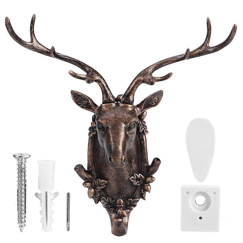 Resin Animal-Shaped Wall Hanger for Towels, Coats, Hats, and Keys - Durable Bathroom Storage Solution