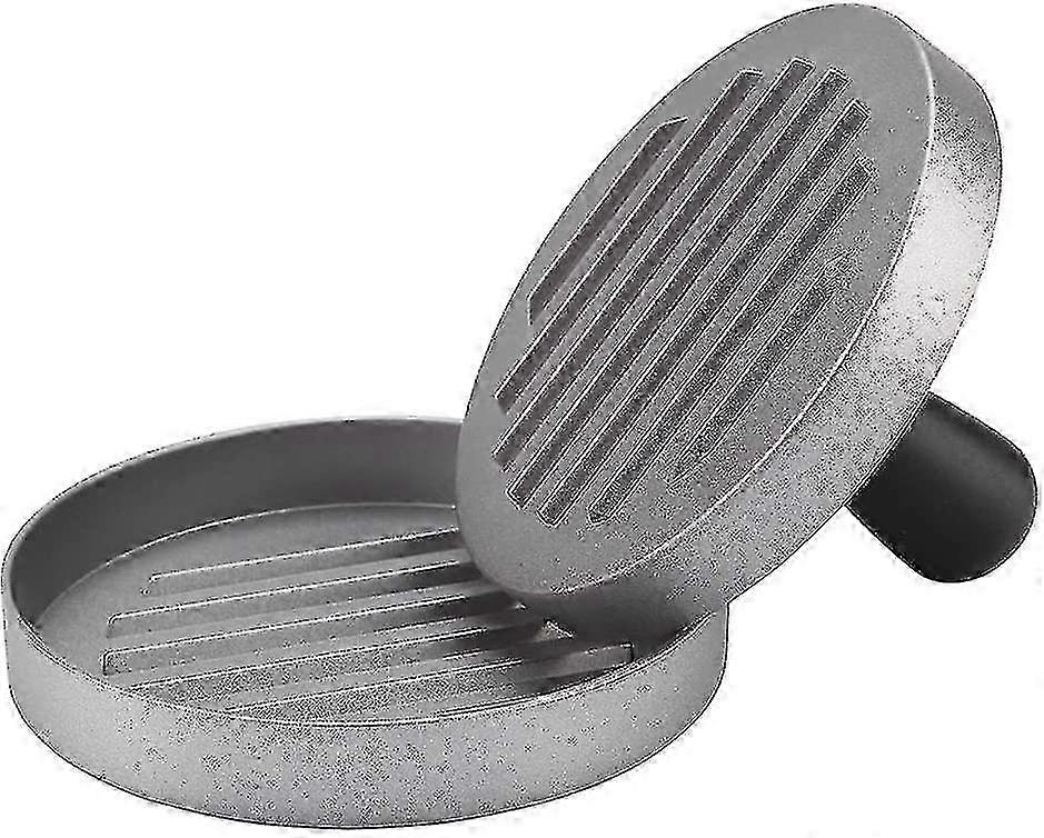 Effortless Round Grill Press, Food Grade Burger Maker, Easy-Clean Kitchen Accessory (1pc)