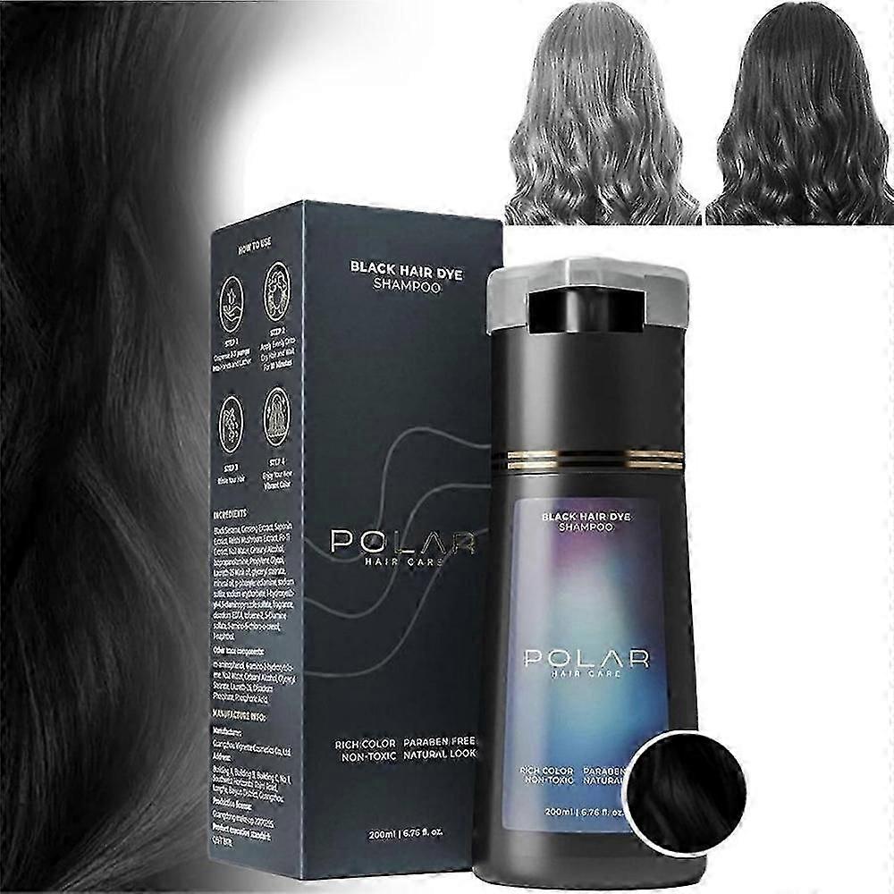 Haar-Instant-Färbe-Shampoo, Haarfarben-Shampoo für graues Haar, Instant-Haarfärbemittel